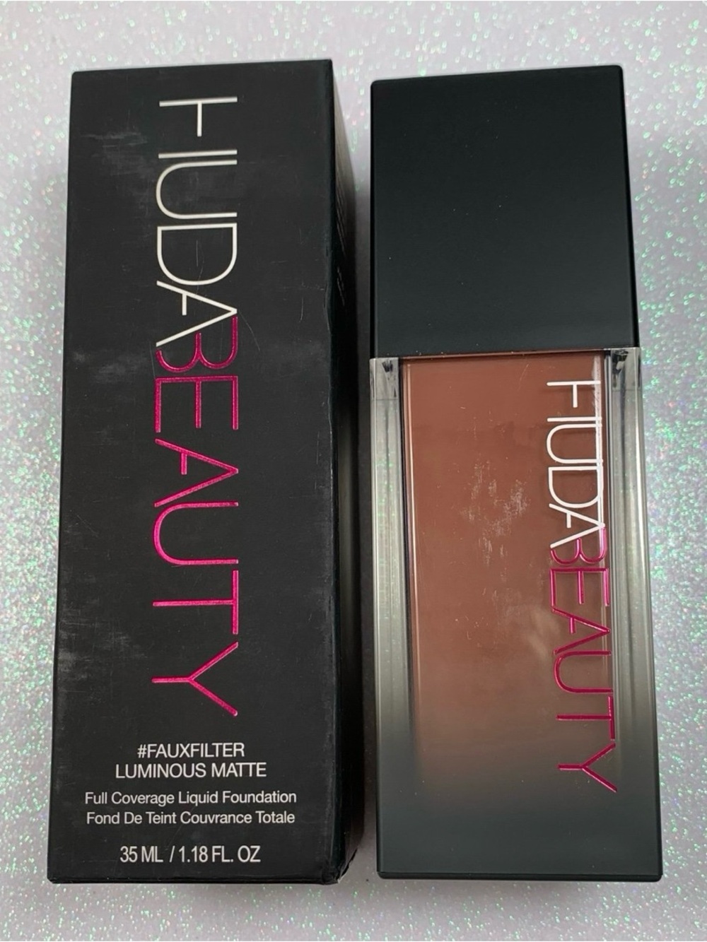 Huda Beauty Faux Filter Foundation Coffee Bean 530R BNIB
